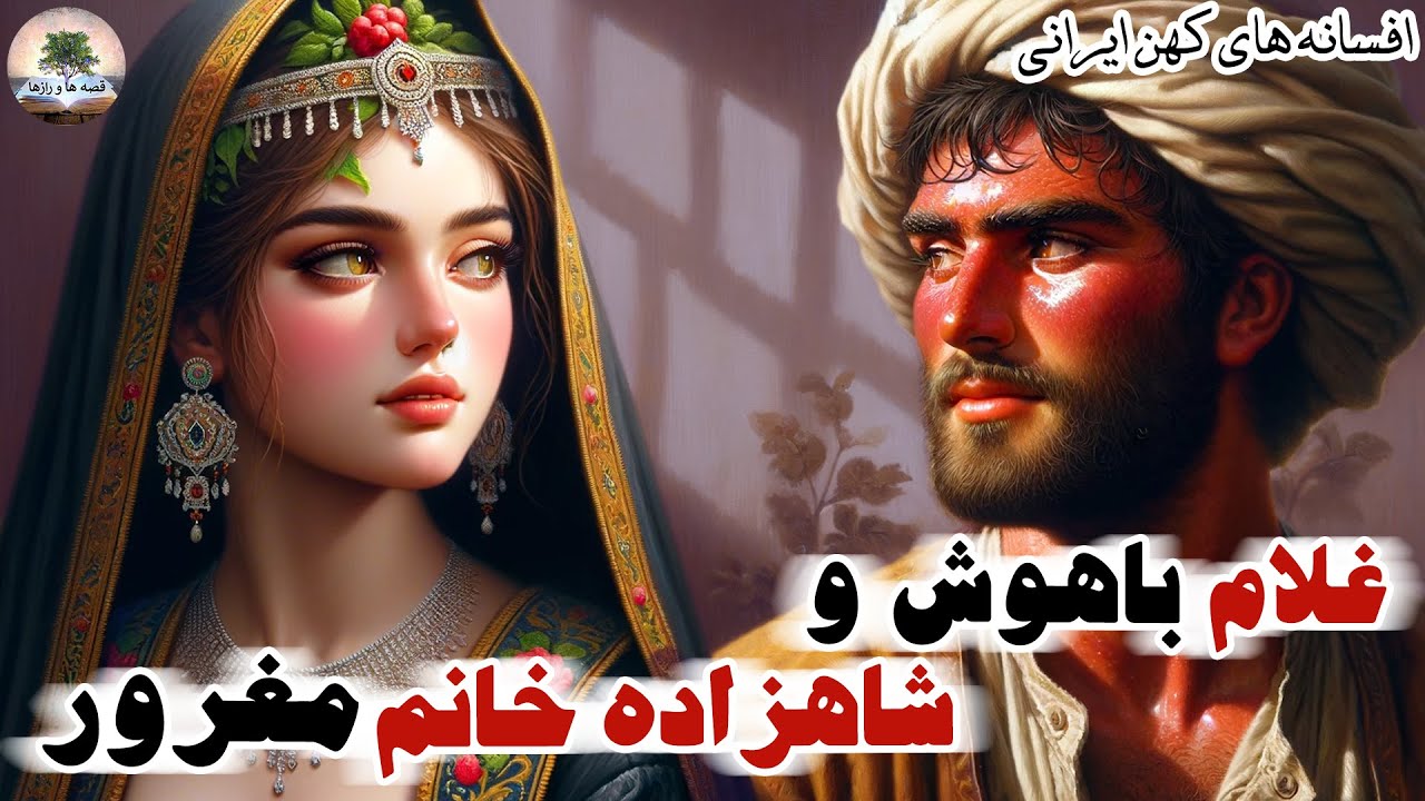 این غلام رو از دختر من دور کنید!⭐دختر پادشاه و غلام جوان⭐افسانه های کهن ایرانی⭐داستان فارسی