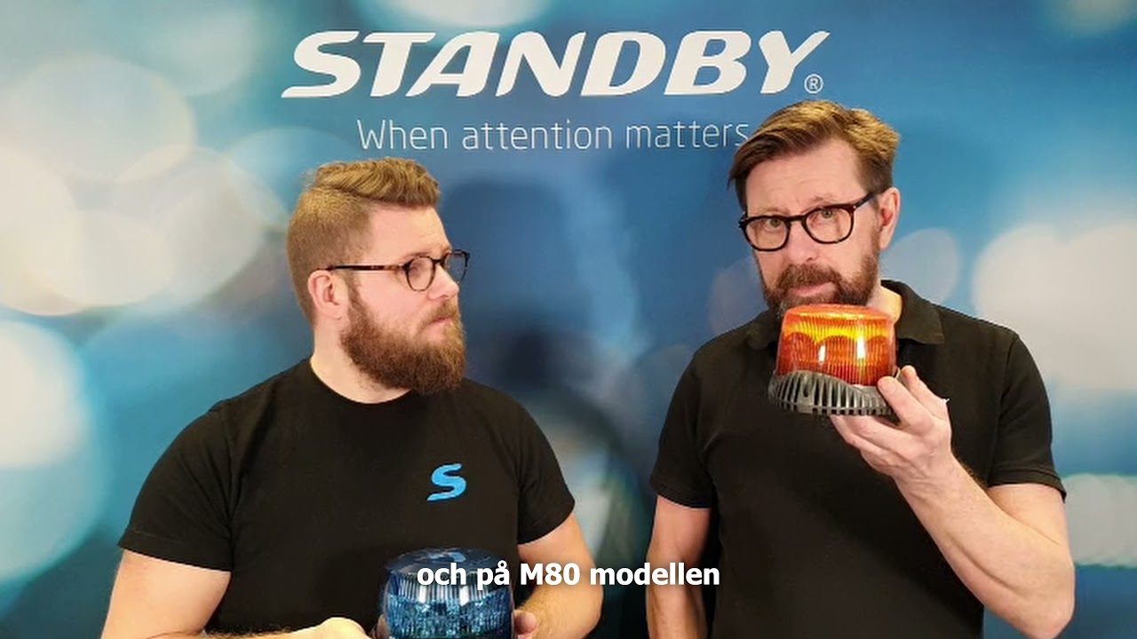 Standby Produktvisning M80 och M130 rotorljus
