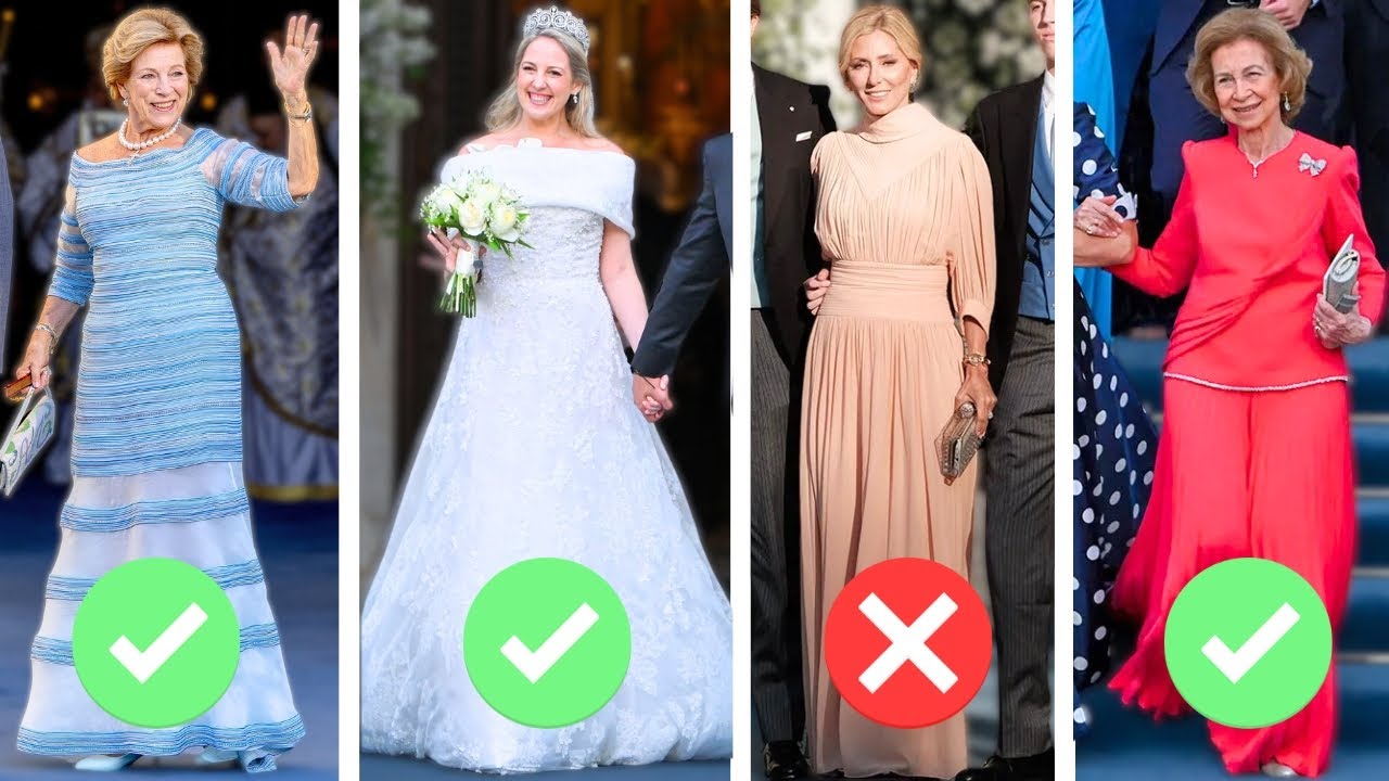 Princess Theodora of Greece wedding fashion: best and worst dressed