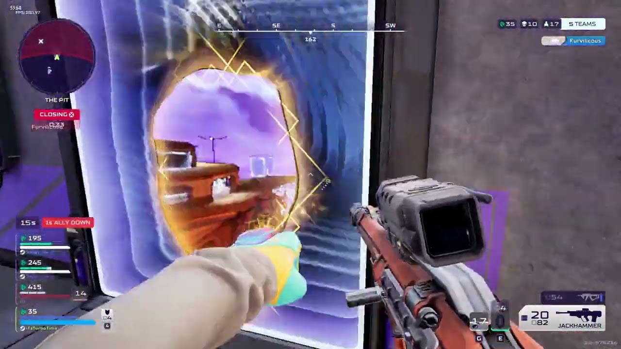 Splitgate 2 - Arena Royale - 22 Kills 3721 DMG - iTzTurboTime