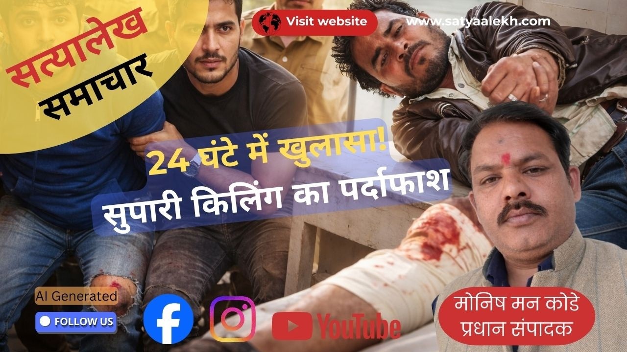 10 लाख की सुपारी से हुई हत्या, पुलिस एनकाउंटर में शूटर गिरफ्तार l