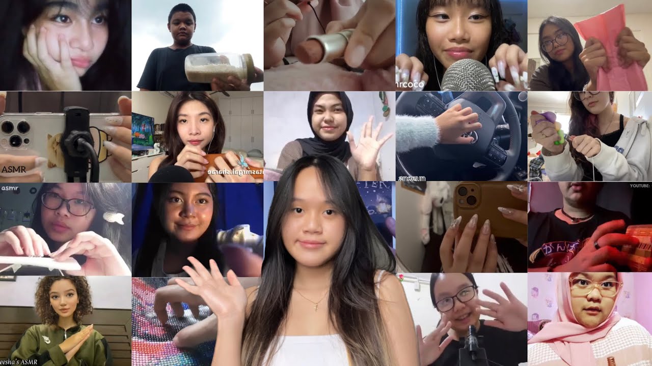 MY SUBSCRIBERS DO ASMR 💖