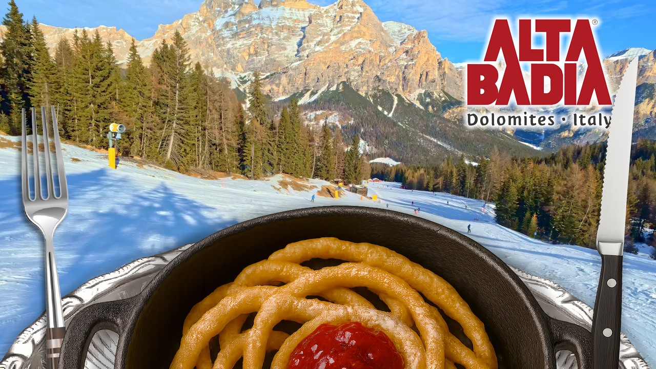 Горнолыжный отдых ⛷️ Альта-Бадиа на Серебряной тарелке 🍽️✨ Горнолыжный рай в Доломитах - честный ...