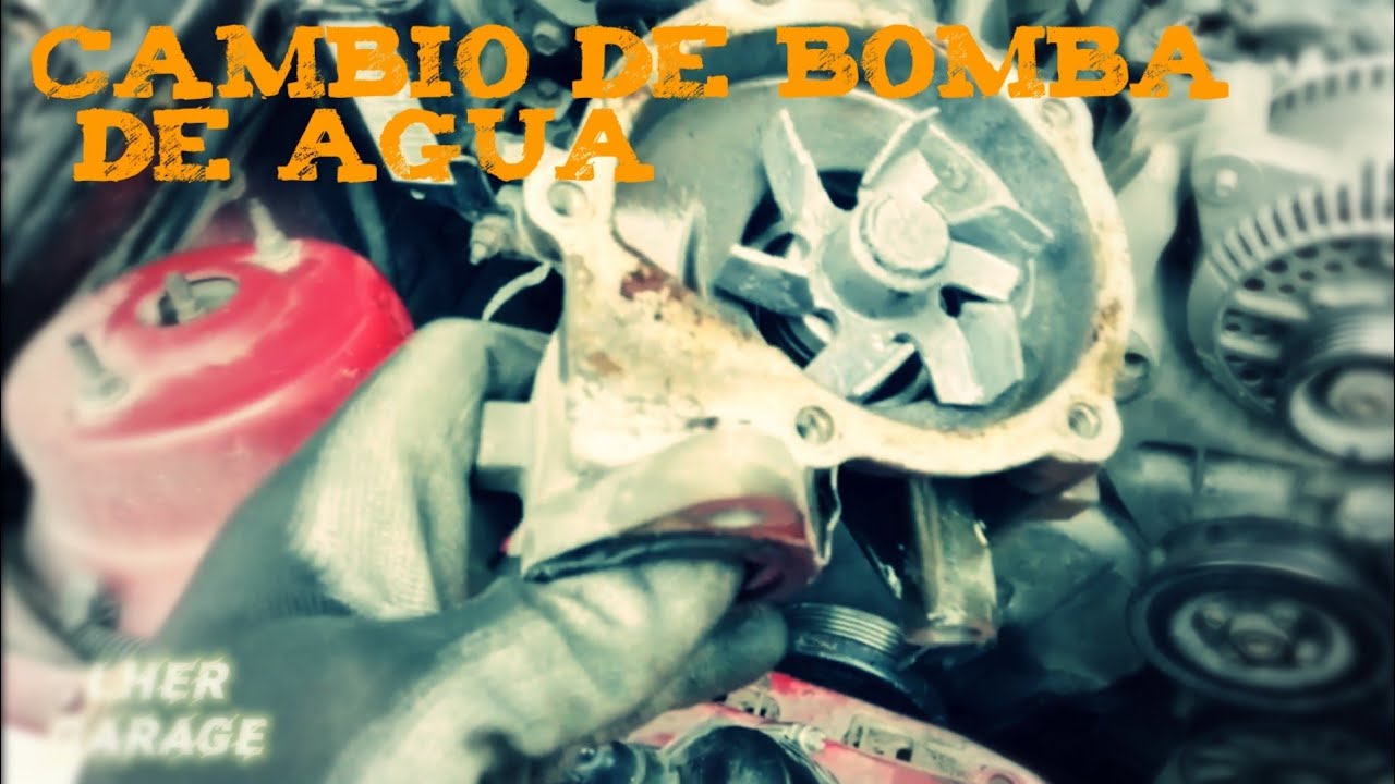 CAMBIO DE BOMBA DE AGUA DE TOPAZ || LUIS HER