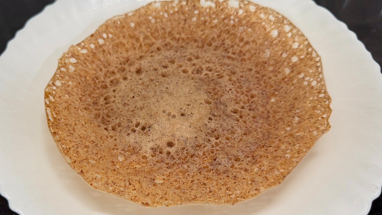 ராகி ஆப்பம் /Ragi appam /Appam recipe in tamil /millet recipes in tamil/Breakfast recipes in tamil