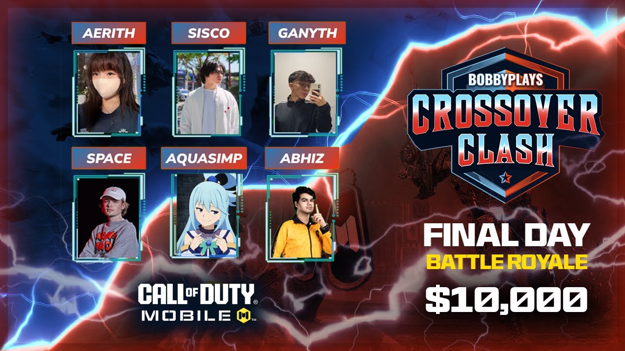 BobbyPlays' $10,000 Crossover Clash Tournament Day 2 (HORIZONTAL)