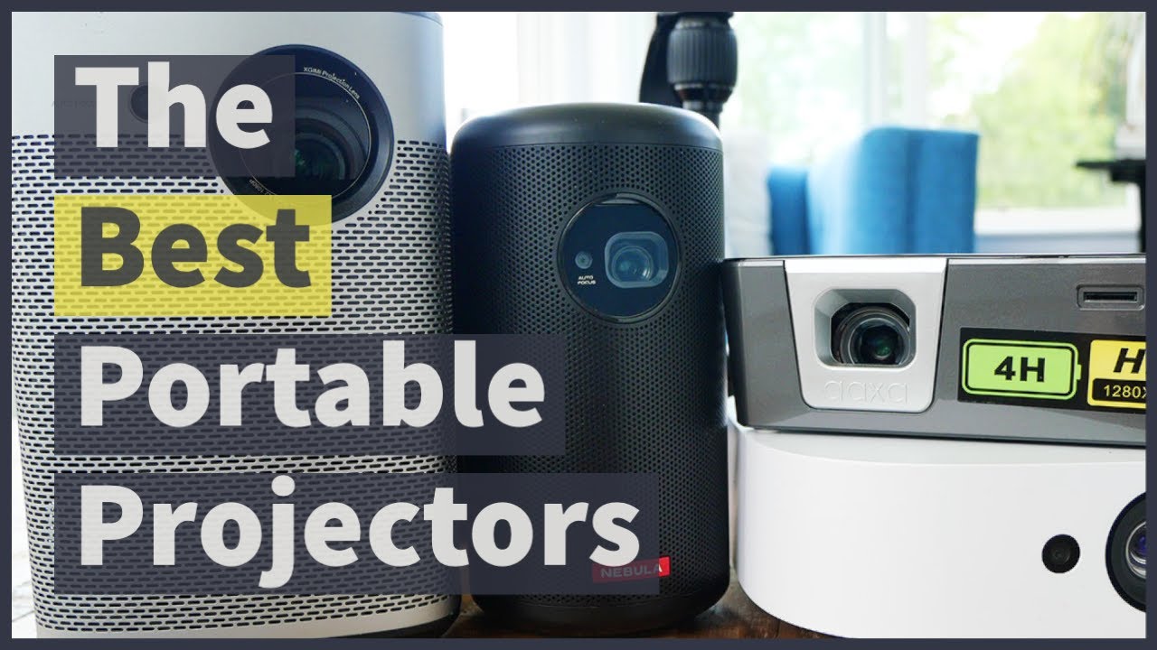 Best PORTABLE Mini Projectors: (Hands-On Comparison Review)