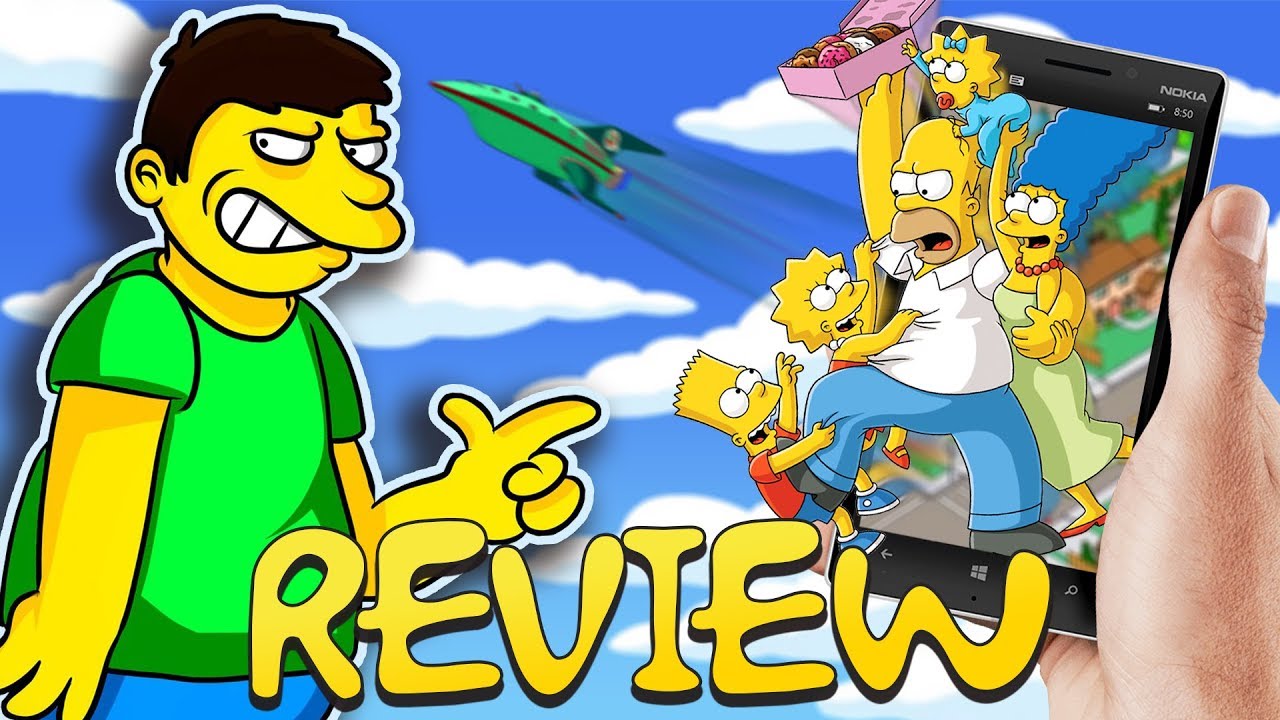 Simpsons Mobile Games Review - Square Eyed Jak