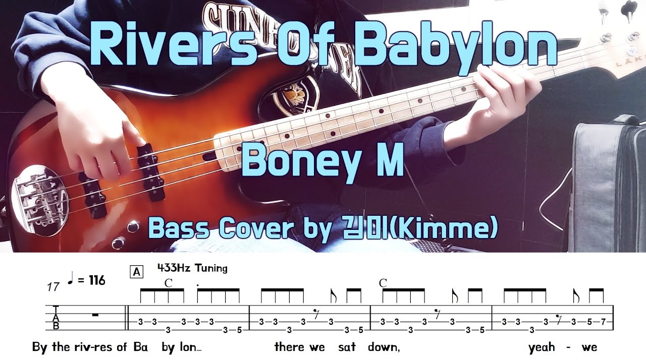Rivers of Babylon_Boney M_Bass Cover