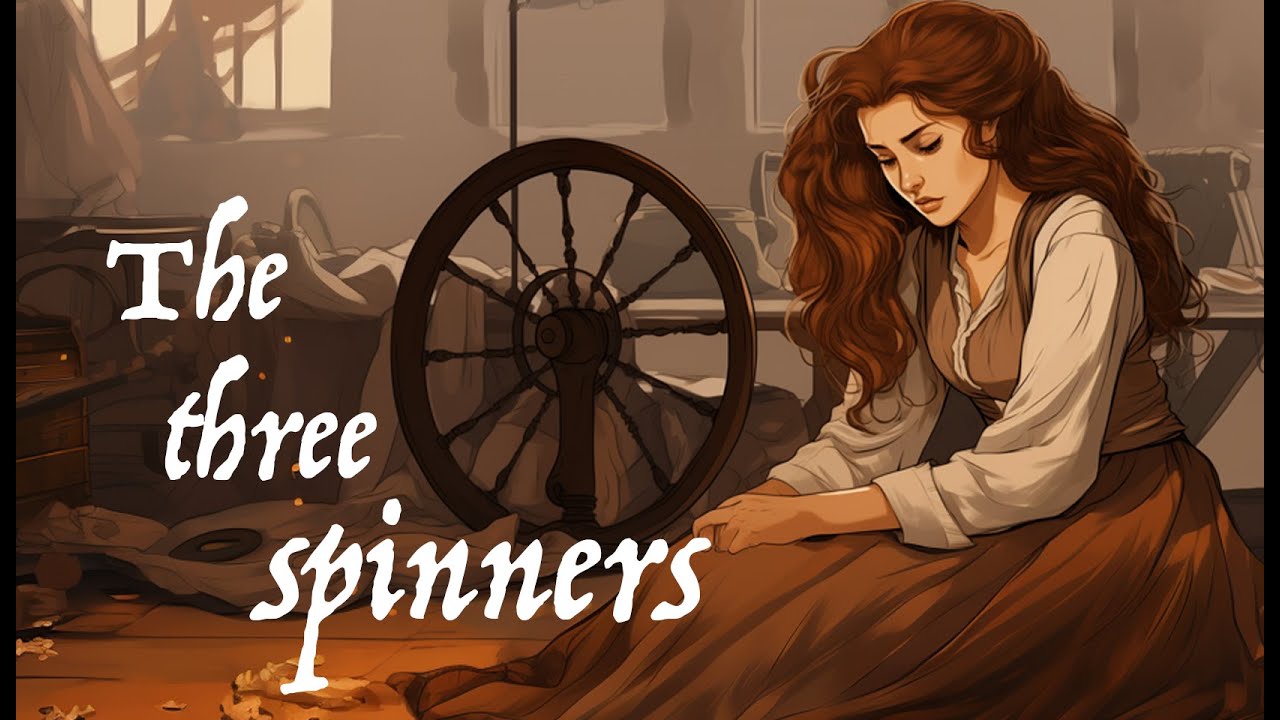The Three Spinners – Grimm’s Fairy Tale | Full Story with Voice & Visuals