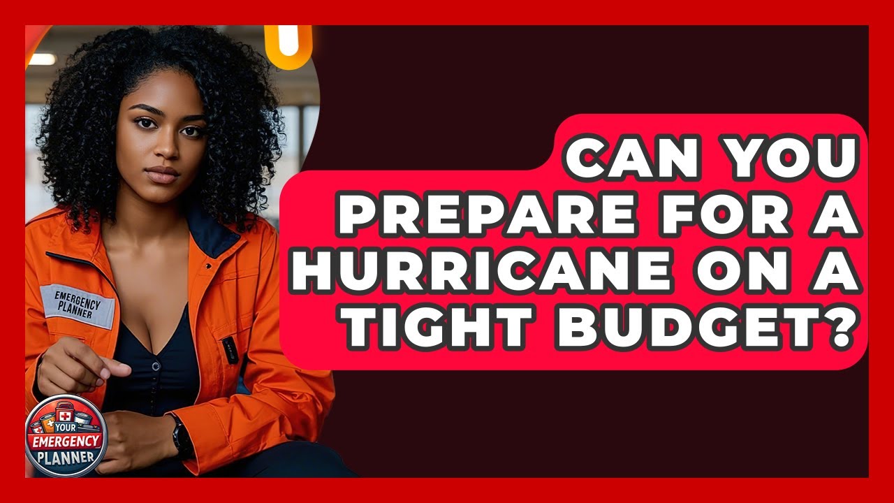 Can You Prepare For A Hurricane On A Tight Budget? - Your Emergency Planner