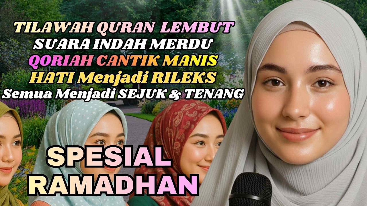 LANTUNAN AYAT SUCI DI BULAN RAMADHAN🌙✨ //QORIAH SUARA EMAS ❗MENENANGKAN HATI