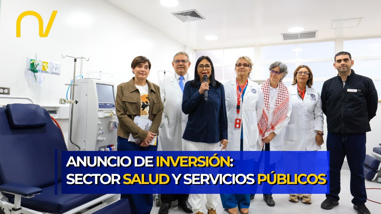 Delcy Rodríguez anuncia desbloqueo de fondos: Prioridad para el sector salud y áreas críticas