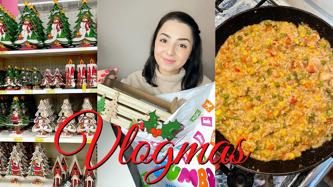 Vlogmas 5 | Haul Jumbo si ce putem gasi in magazinul lor, orez cu creveti, zile mohorate