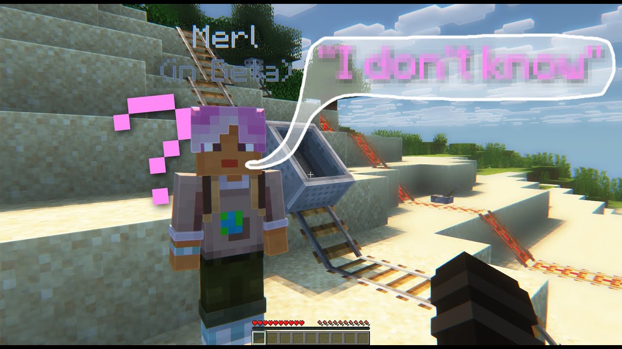 Merl, How Fast Are Minecarts? | Minecraft Datapack