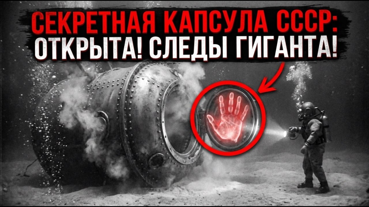 ЧТО Лежит На Дне? Металлическая Капсула Размером с Автобус | Её Увезли в Ленинград и СКРЫЛИ