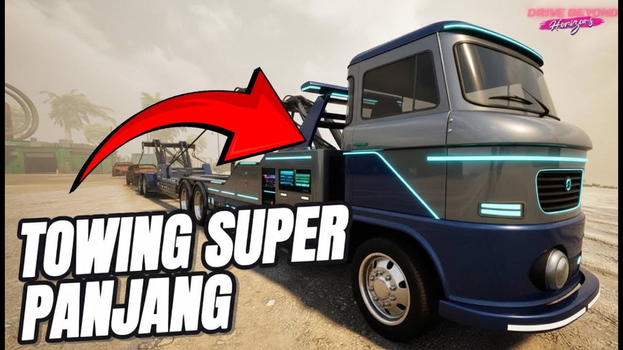Gue Bikin Truck Towing Super Panjang ! Apakah KUAT ?