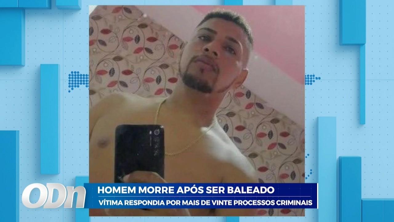 Homem morre após ser baleado: Vítima respondia por mais de vinte processos criminais 06 03 2026