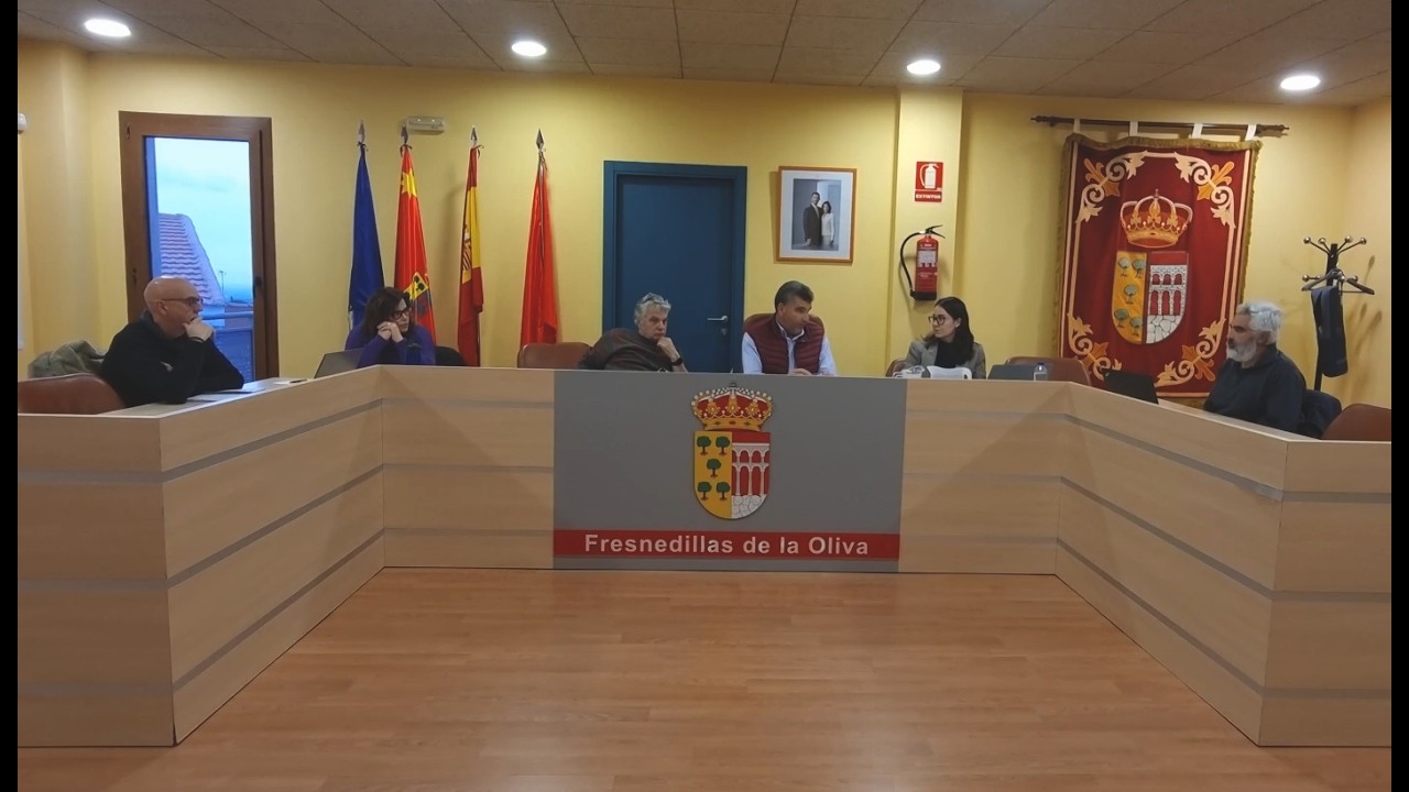 Pleno Extraordinario 4 de diciembre de 2025 - Ayuntamiento Fresnedillas de la Oliva
