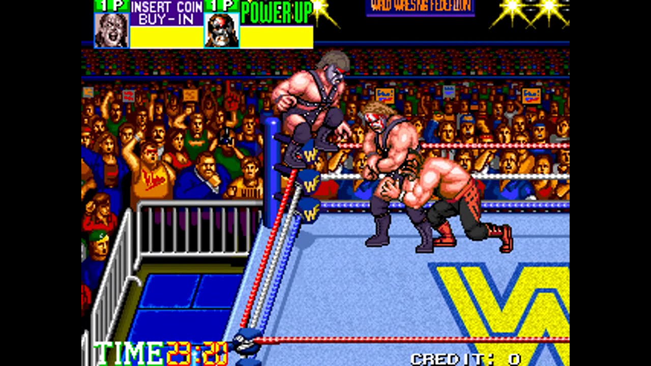 WWF Wrestlefest - Demolition, beat 10 matches in 14:00, no ring outs