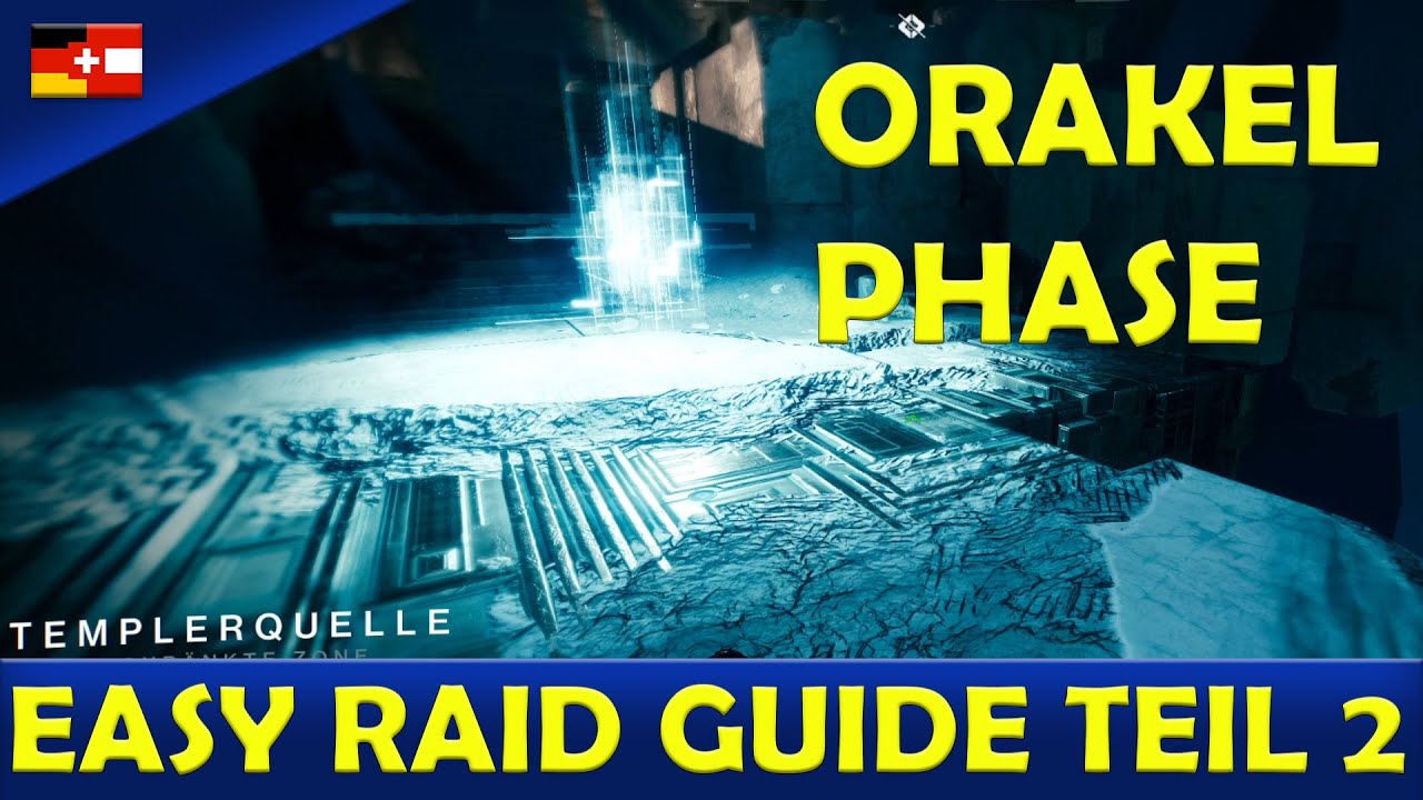DESTINY 2 - GLÄSERNE KAMMER ORAKEL PHASE. Der freundliche Guide für das einfache Verständnis
