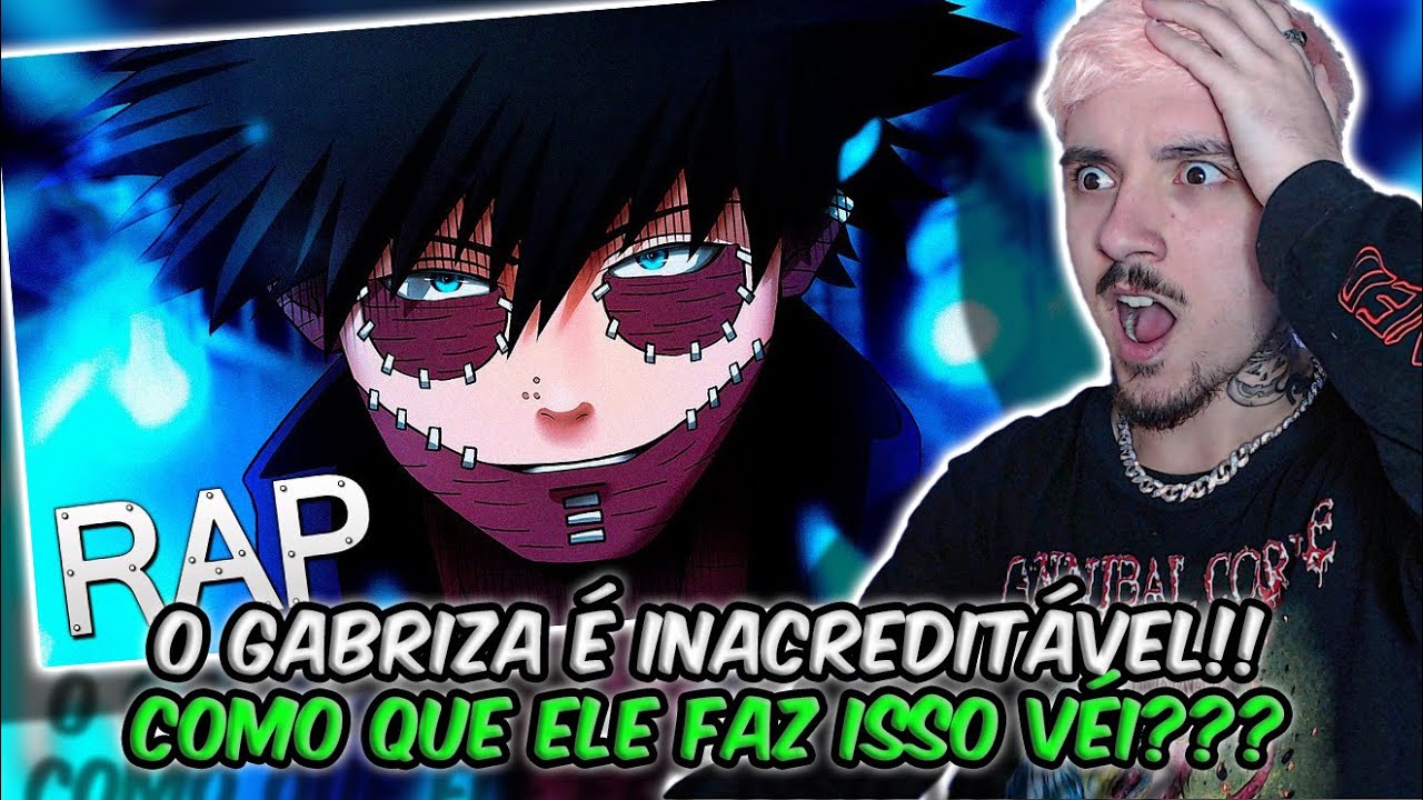(ISSO É INSANO VÉI!) REAGINDO ao ♫ Dabi (Modo Berserk) - Contemplem a Cremação | Gabriza | REACT