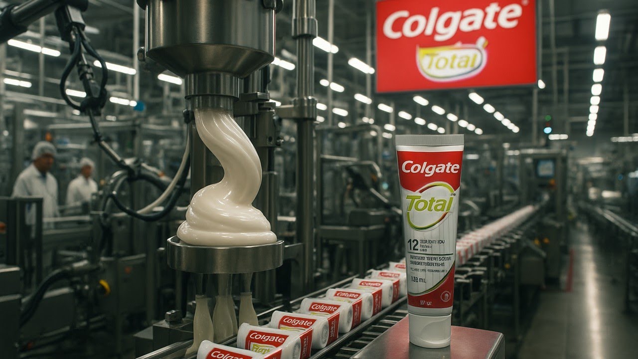 As&iacute; se FABRICA la PASTA de DIENTES Colgate TOTAL: el SECRETO revelado