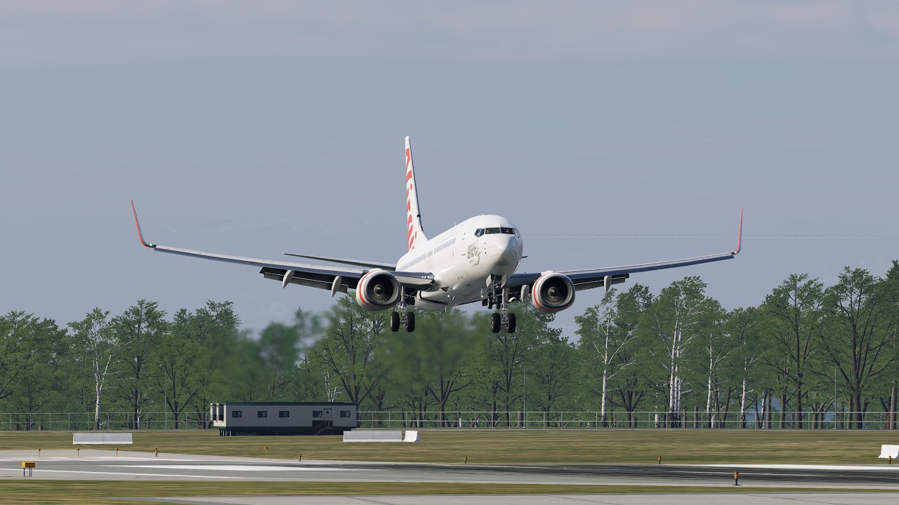 X-plane 12 : Early Morning Landing at YMML (Melbourne Airport) in a B738!
