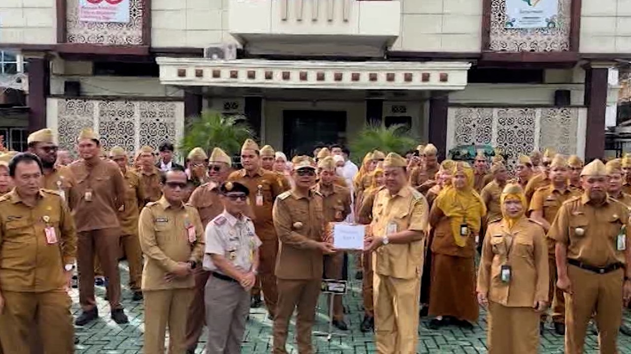 PEMKO BANJARMASINRESMI SERAHKAN SPPT PBB P2 TAHUN 2026