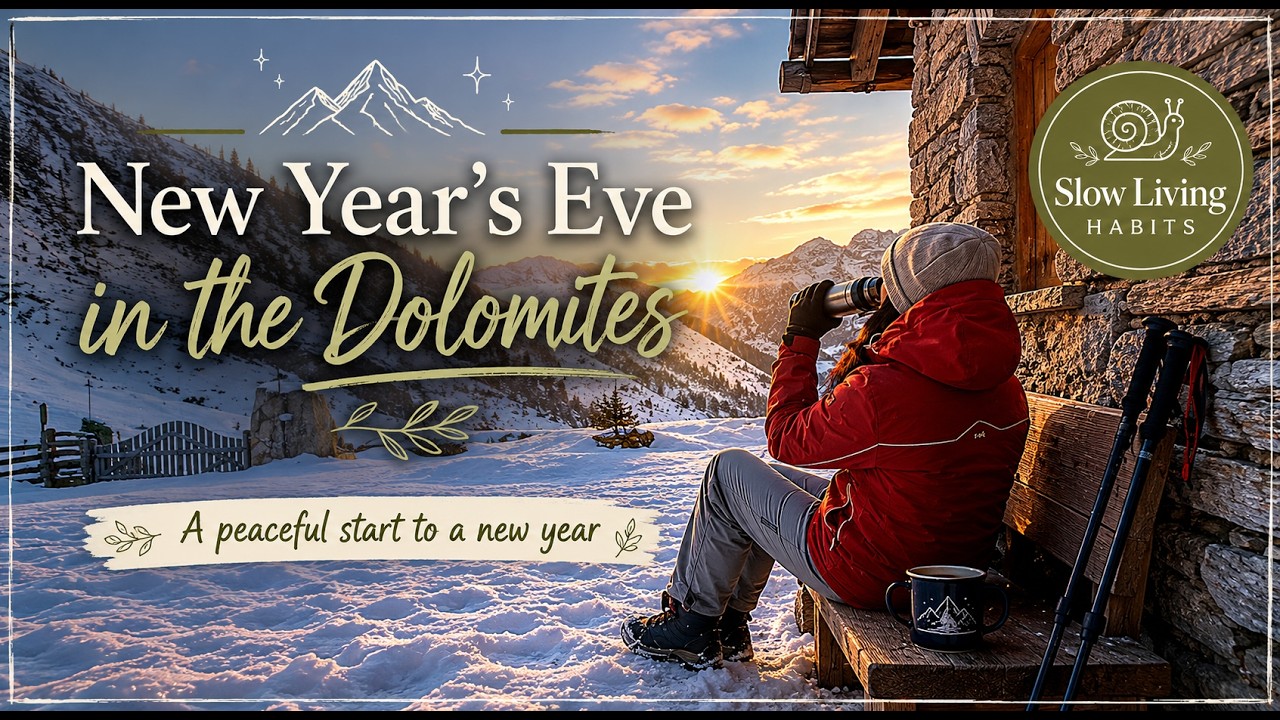 #14 A magical New Year's Eve in the Dolomites | Slow Living Vlog 🤍