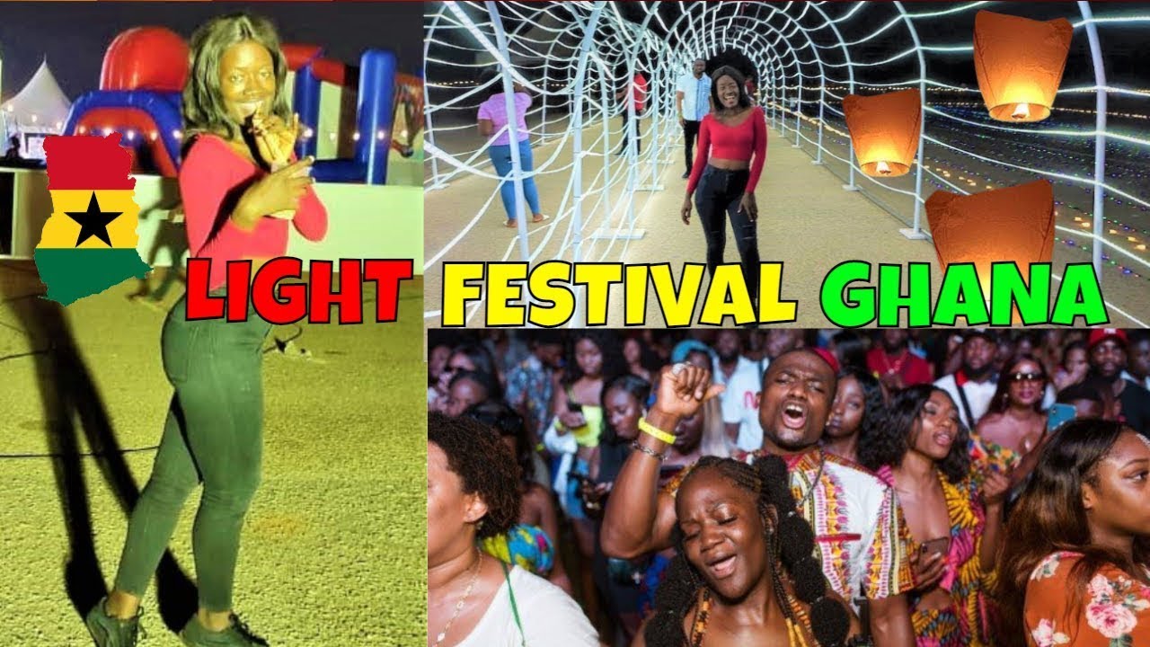 Lit December In Accra Ghana|| The first Light Festival in Ghana and Africa|| Lost December Files