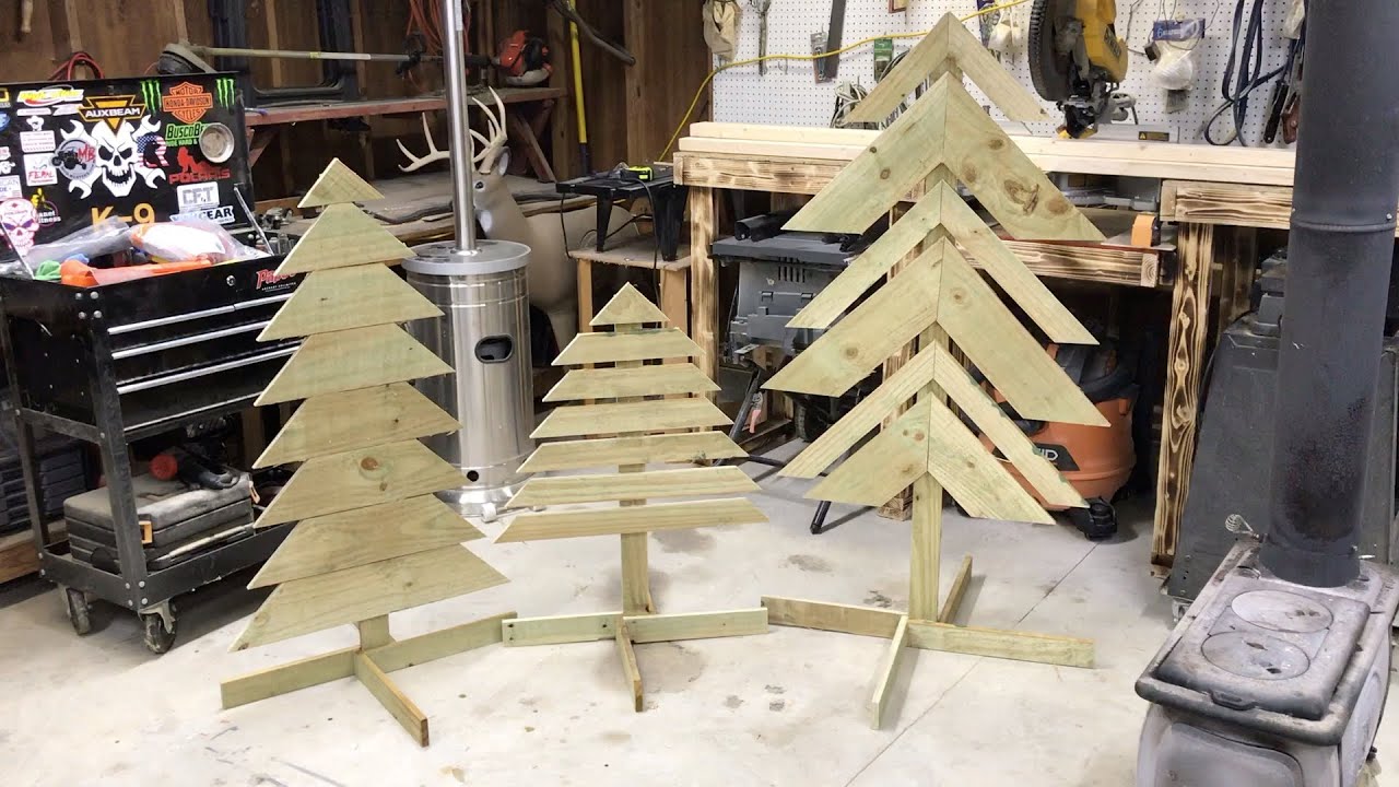 Rustic Christmas Trees | Decorations