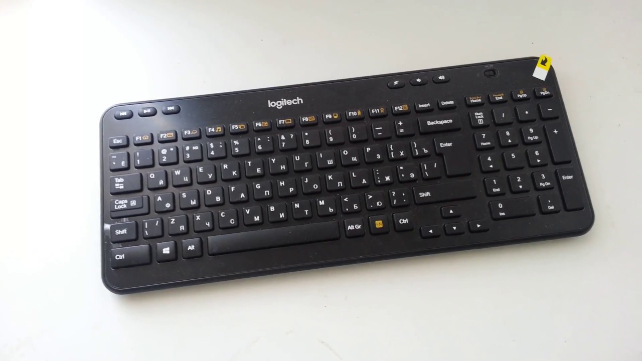 Logitech K360 Обзор беспроводной клавиатуры