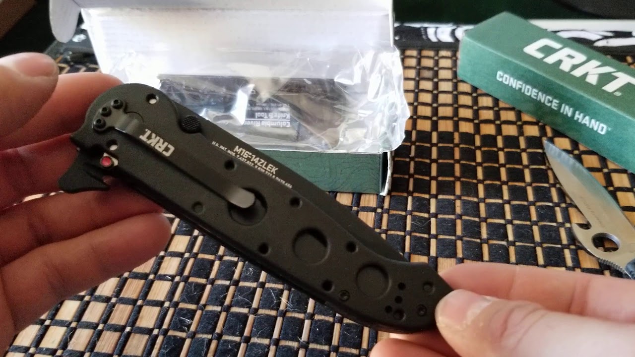 CRKT M16- 14ZLEK Carson design