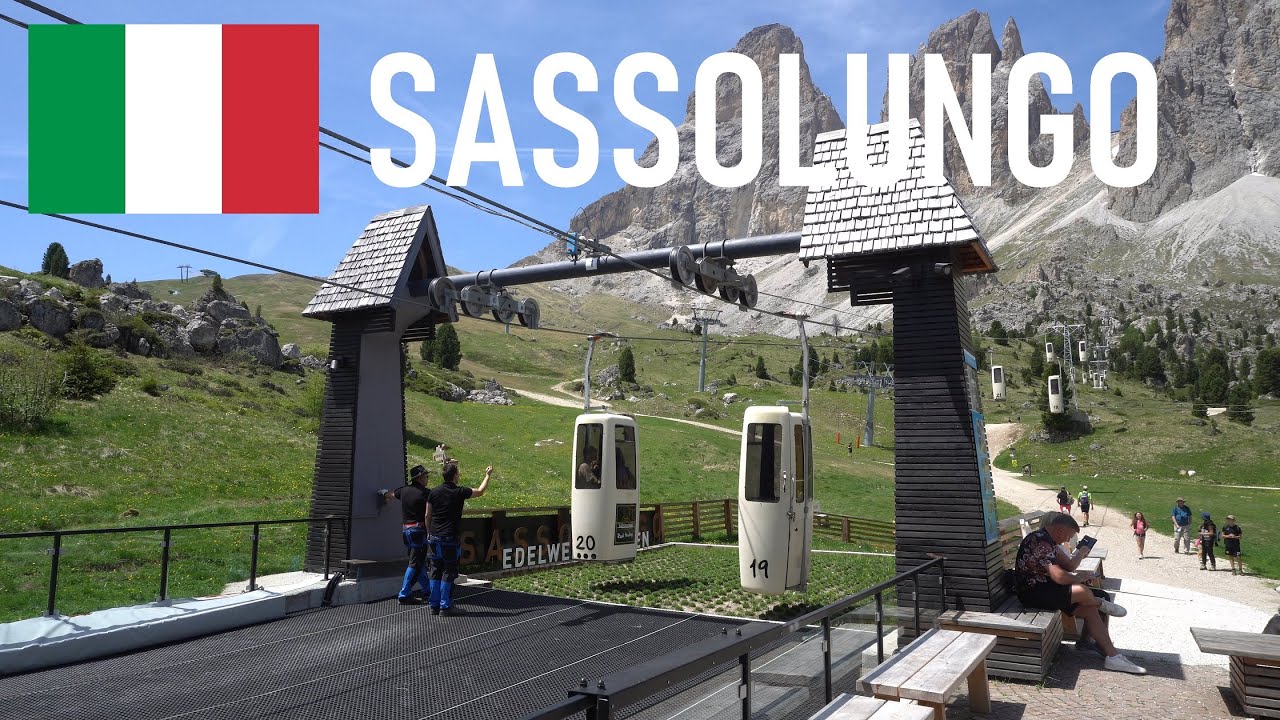 🇮🇹 Passo Sella - Up to the Rifugio Demetz With the Iconic Forcella Sassolungo (Italy, June 2025)
