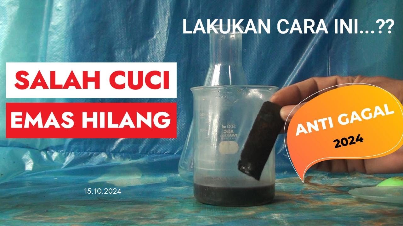 CARA MENJADIKAN ENDAPAN MENJADI EMAS SOLID