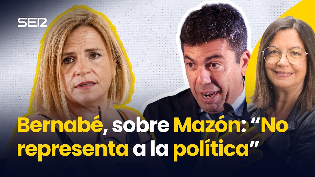 BERNABÉ, sobre la actuación de MAZÓN: 