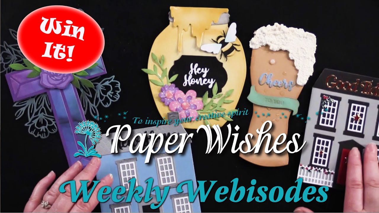 4 Fabulous Shaped Card Cutting Dies by Creative Craft Products (Giveaway ended)