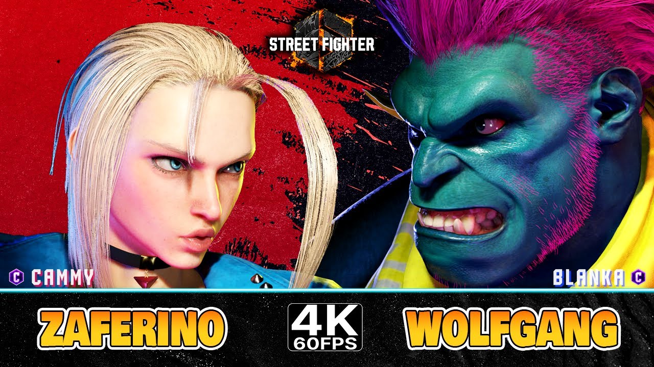 SF6 - CAMMY (Zeferino) vs. BLANKA (Wolfgang) [Street Fighter 6]