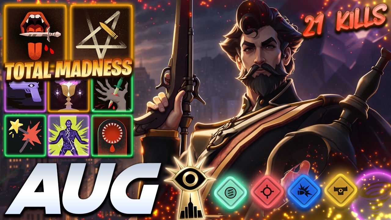 Aug Mirage TOTAL MADNESS 21 KILLS - Deadlock Pro Gameplay & Guides [Watch & Learn]