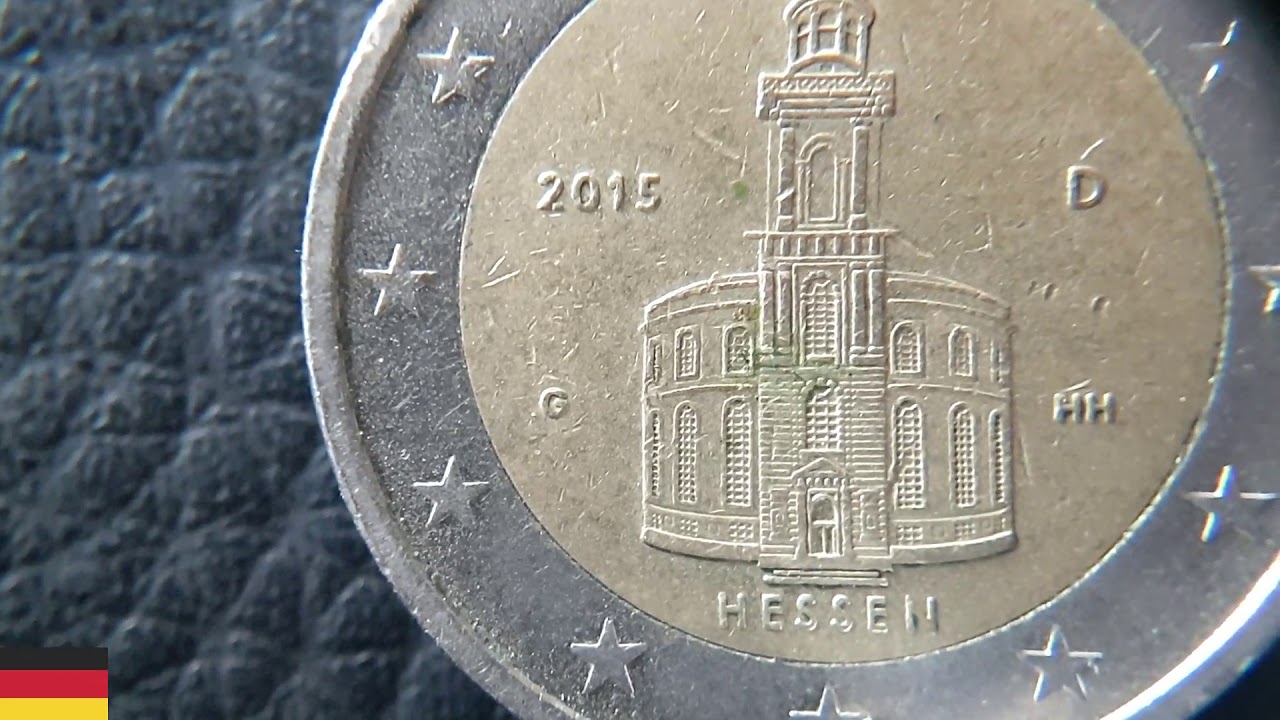 2 EUROS ALEMANIA HESSEN