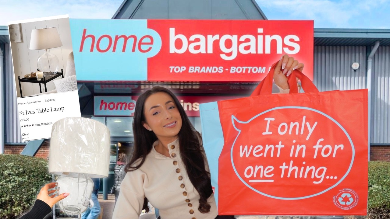 Не могу поверить!.. Покупки в Home Bargains со мной | Новый интерьер, аналоги продукции The White...