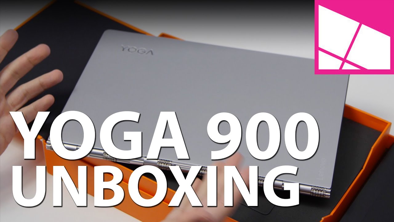 Lenovo Yoga 900 unboxing and first impressions