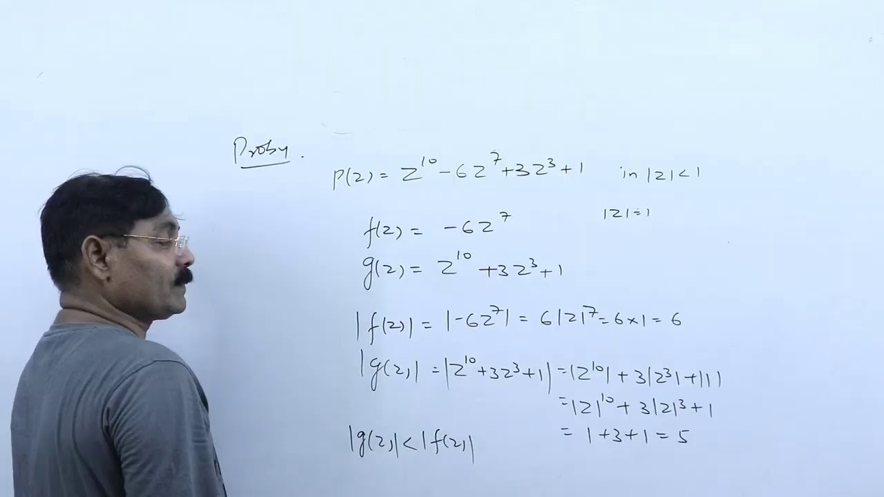 B.Sc. 3rd  year | ROUCHE,'S  THEOREM