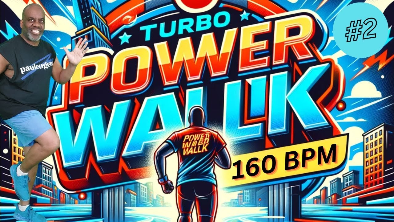 Turbo Power Walk: Intense Cardio Marching Workout | 160 BPM | Standing Abs | 31 Min | Challenge You!