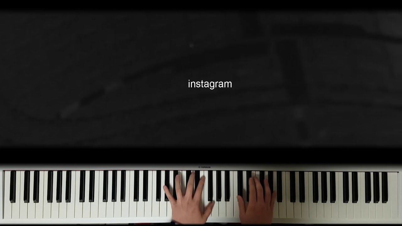 instagram - DEAN (Piano Cover)
