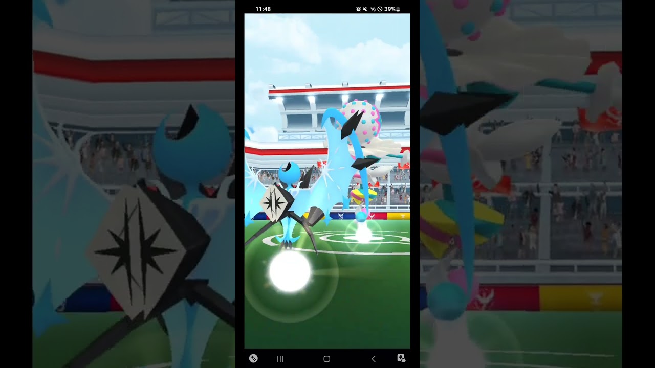 Blacephalon Solo (No Weather Boost, No Adventure Effect, 14 Seconds Left)