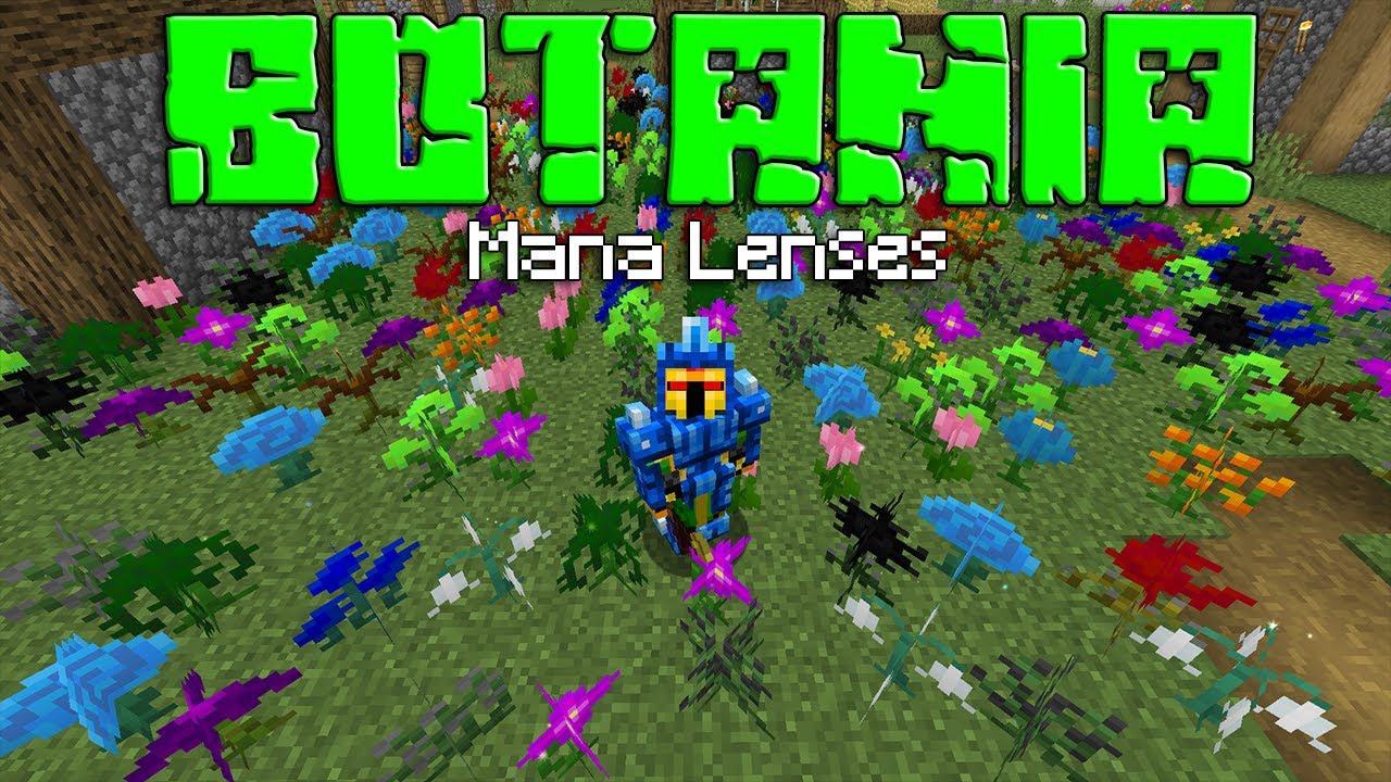 ЛИНЗЫ МАНА (Botania PT. 12) [Руководство по модификациям Minecraft 1.15]