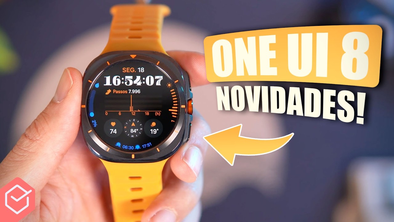 NOVA ONE UI 8 WATCH CHEGOU! // Veja TODAS AS NOVIDADES para o seu SMARTWATCH SAMSUNG!