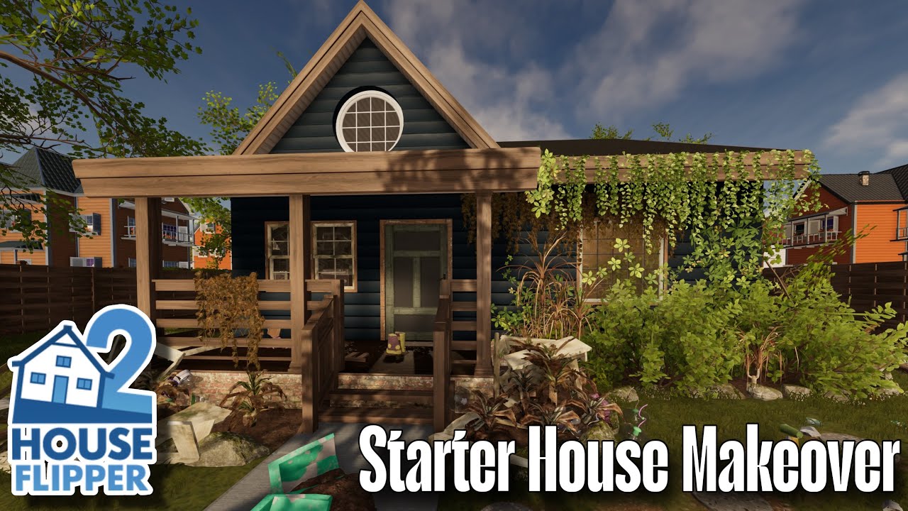 House Flipper 2 - Starter House Makeover (custom job) 4K no commentary PL
